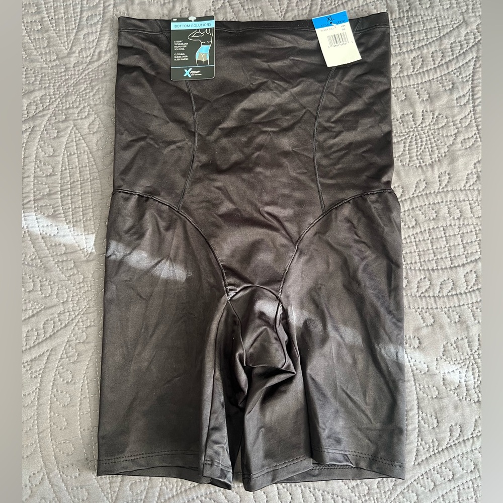 NWT X-Temp Black shapewear high waisted short